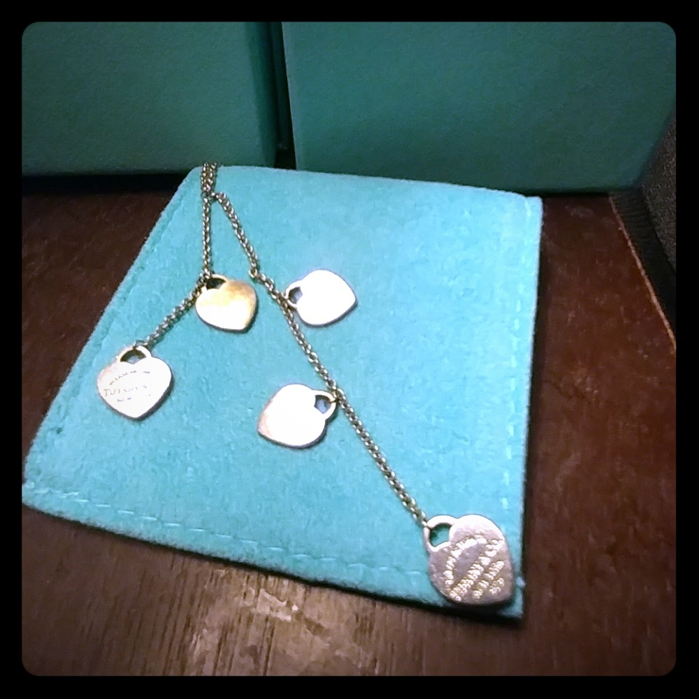 Tiffany & Co. Multi Heart Necklace